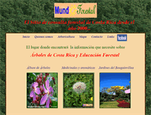 Tablet Screenshot of elmundoforestal.com